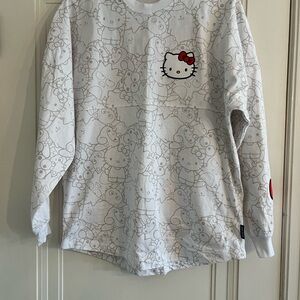 White Hello Kitty Long Sleeve Shirt